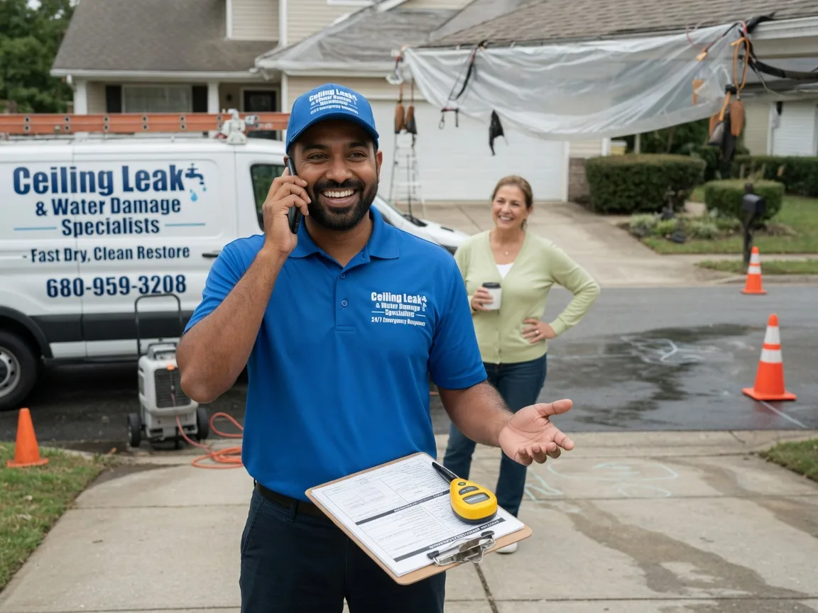 Ceiling Leak Cleanup Spring Creek, NV FAQs